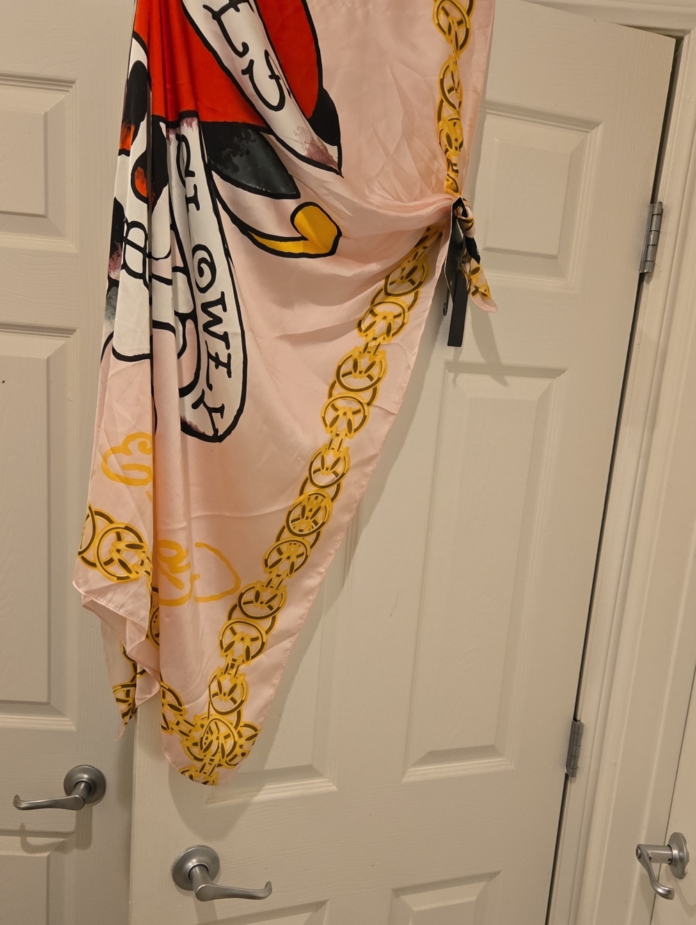 Ed Hardy Pink Scarf Nwt